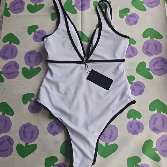 Chanel One-Piece Swimsuit - Picture 2 of 6